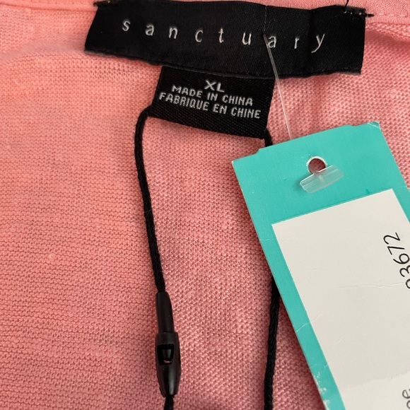 NWT Sanctuary sylvie linen blouse - Picture 3 of 11